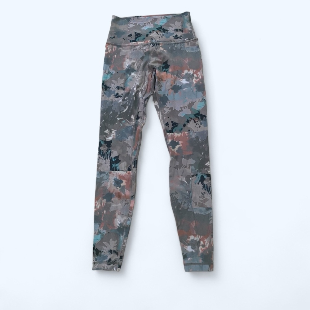 Lululemon Align Women Size 6 Leggings. Color: Untamed Nature Multi